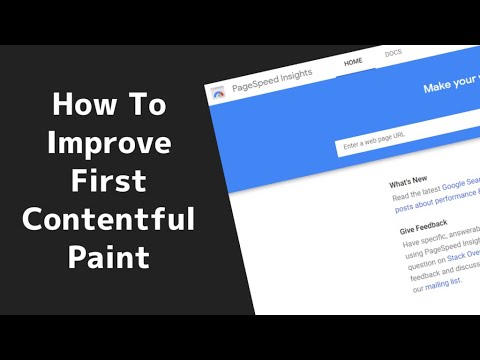 How To Improve First Contentful Paint (FCP) Time By Preloading Your Logo