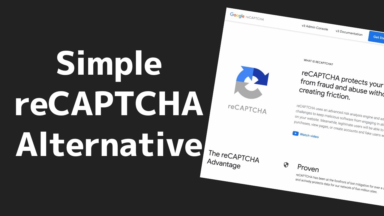 reCAPTCHA Alternative - How To Use Cloudflare To Replace reCAPTCHA & catpchas